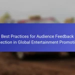 Best Practices for Audience Feedback Collection in Global Entertainment Promotions
