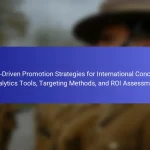 Data-Driven Promotion Strategies for International Concerts: Analytics Tools, Targeting Methods, and ROI Assessment