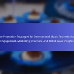 Effective Promotion Strategies for International Music Festivals: Audience Engagement, Marketing Channels, and Ticket Sales Insights