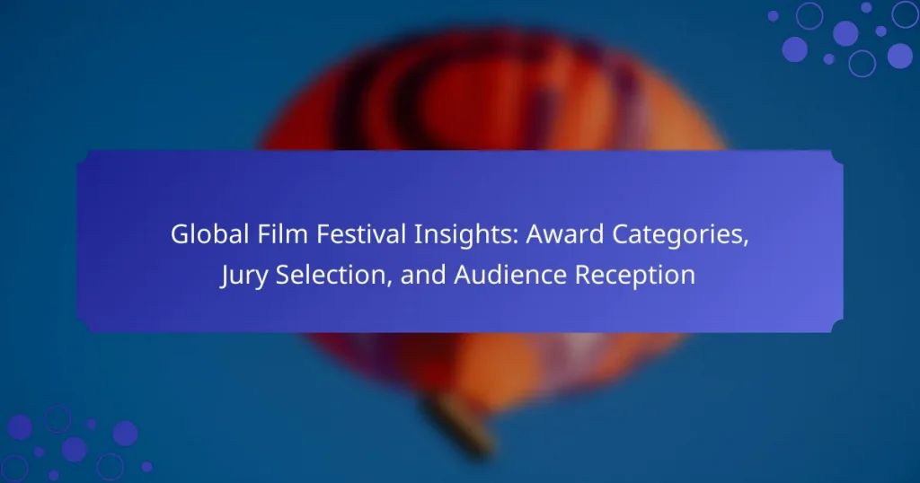 Global Film Festival Insights: Award Categories, Jury Selection, and Audience Reception