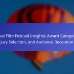 Global Film Festival Insights: Award Categories, Jury Selection, and Audience Reception