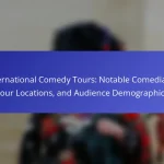 International Comedy Tours: Notable Comedians, Tour Locations, and Audience Demographics