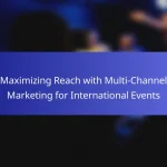 Maximizing Reach with Multi-Channel Marketing for International Events